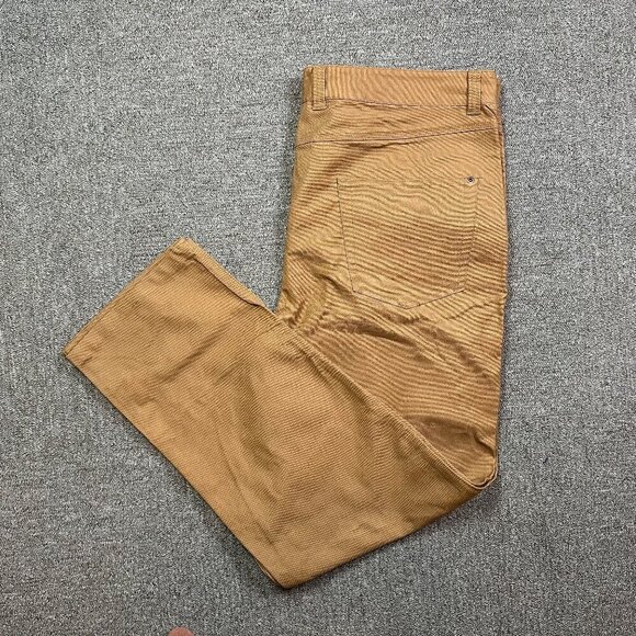 Duck Camp Golden Orange Duck Canvas Mens Outdoor Hunting Pants Size 42 R - Picture 1 of 5